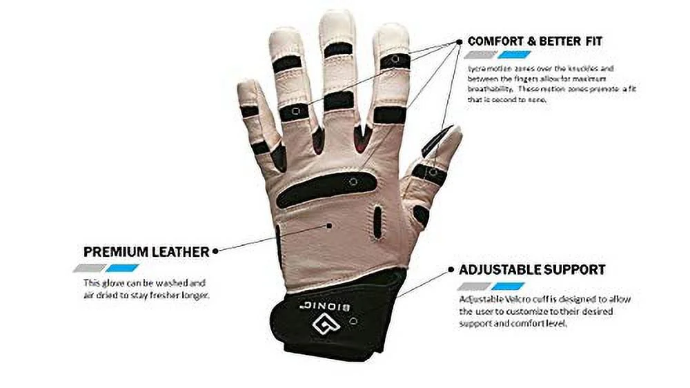 Reliefgrip Gardening Premium Leather Gloves (Medium)