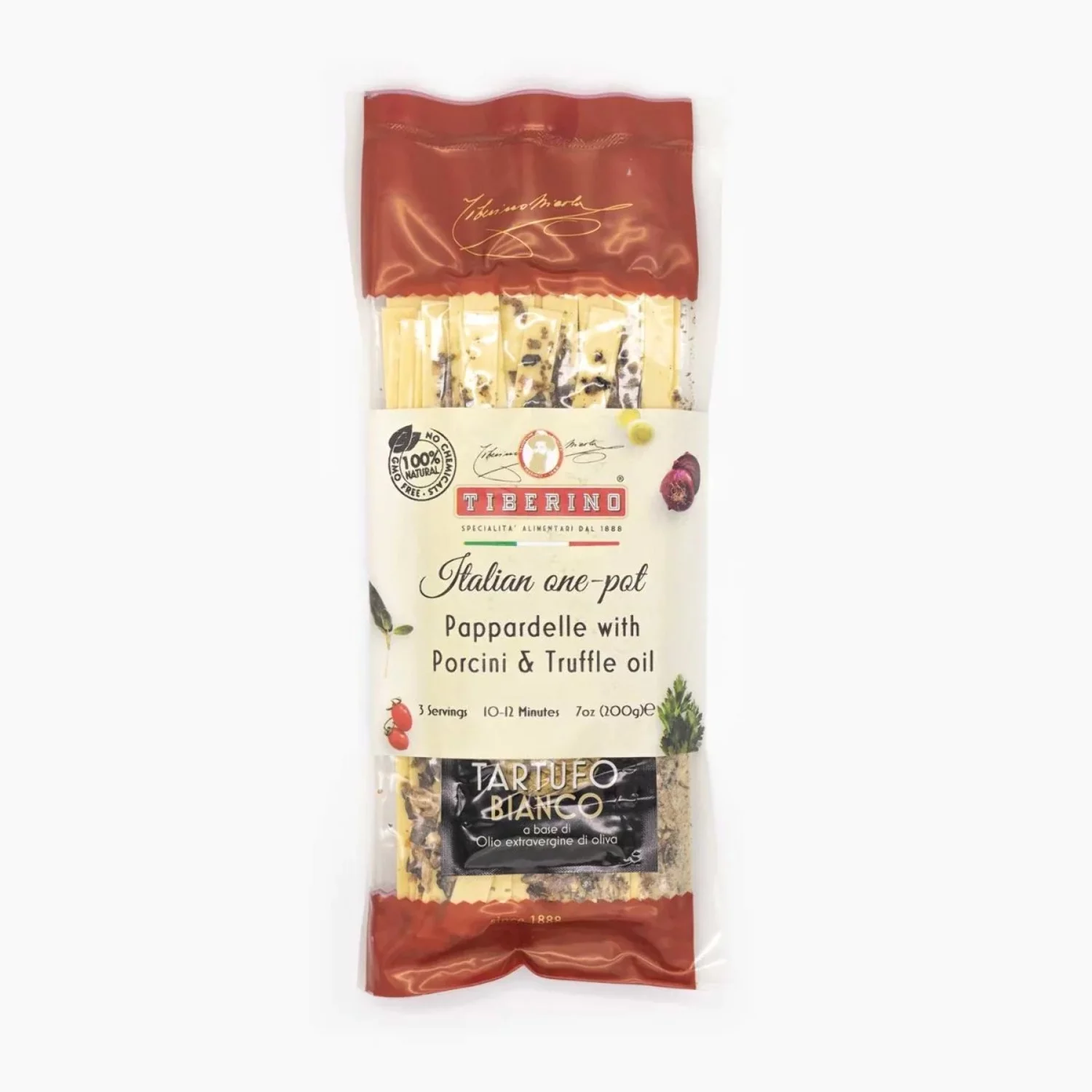 Tiberino Pappardelle with Porcini  Truffle Oil (200g / 7oz)