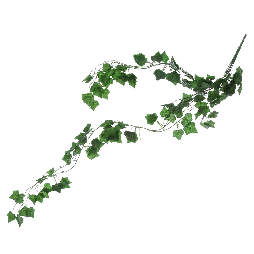 Artificial Ivy Leaf Garland Vine Foliage Flowers Home Decor Artificial Flowers in Vase Artificial Flower Packs Artificial Flower Pot Winter Artificial Flowers Artificial *12PCS