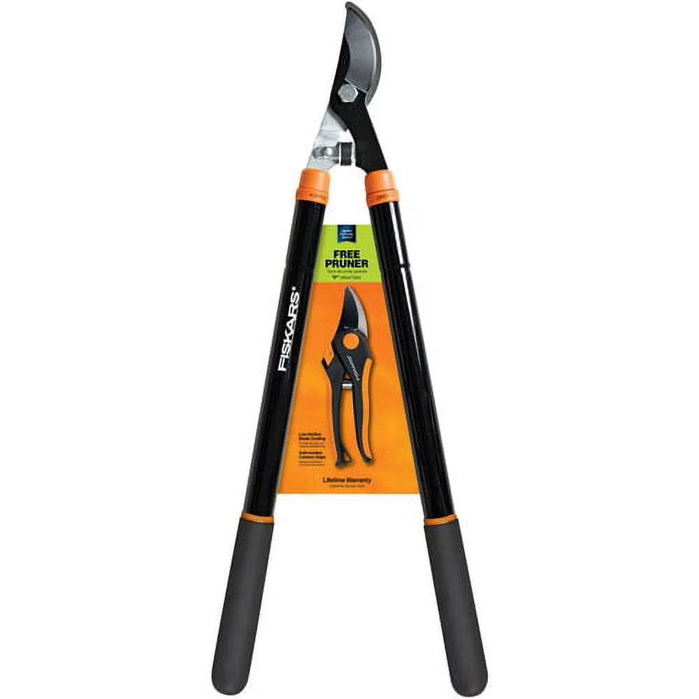 Fiskars Telescoping Lopper and Bonus Pruner Set