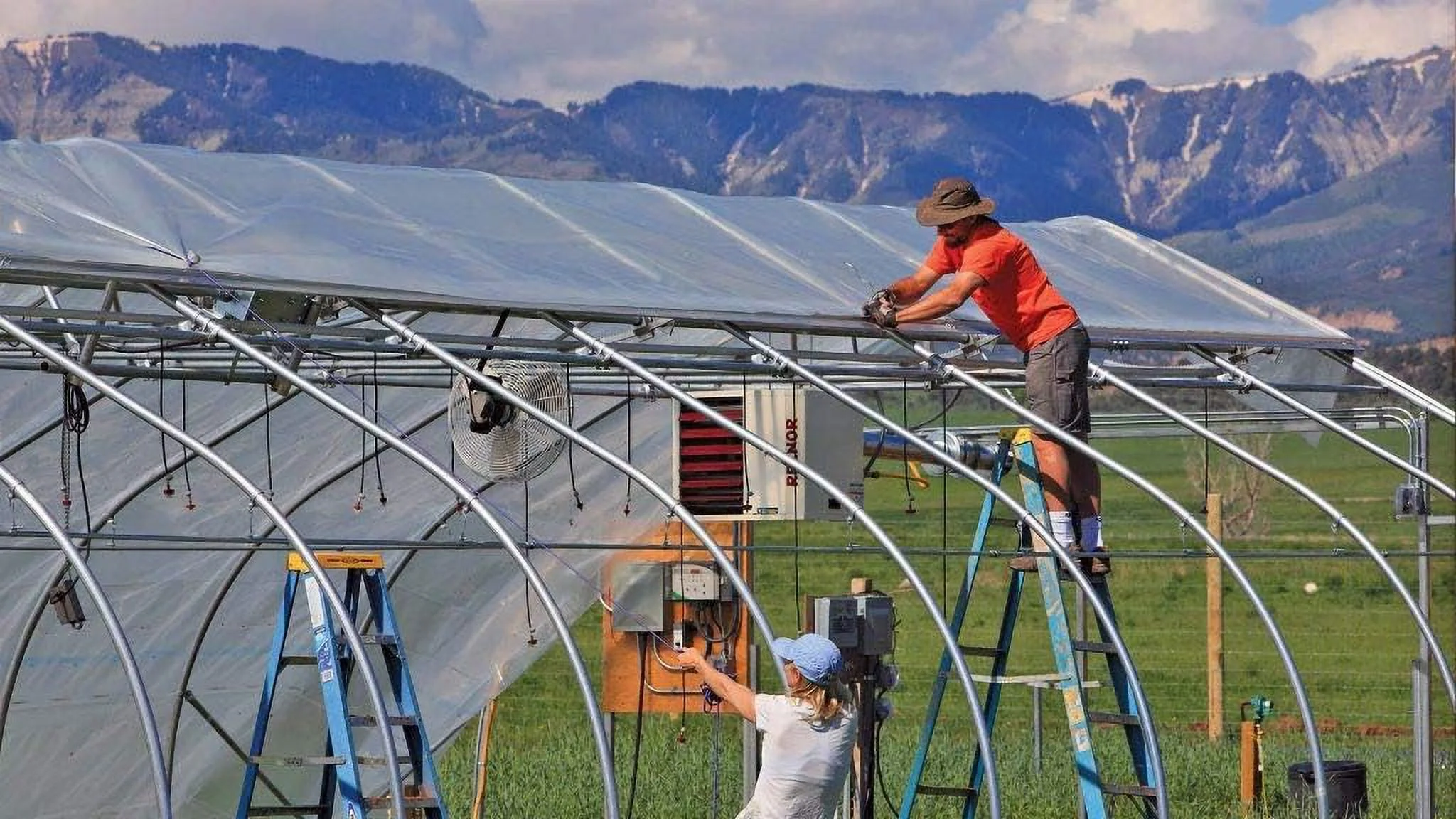 Truecharms Greenhouse Clear Plastic Cover Film Polyethylene Covering UV Protected Plastic Sheeting, 25 X 12 Ft (L X W)