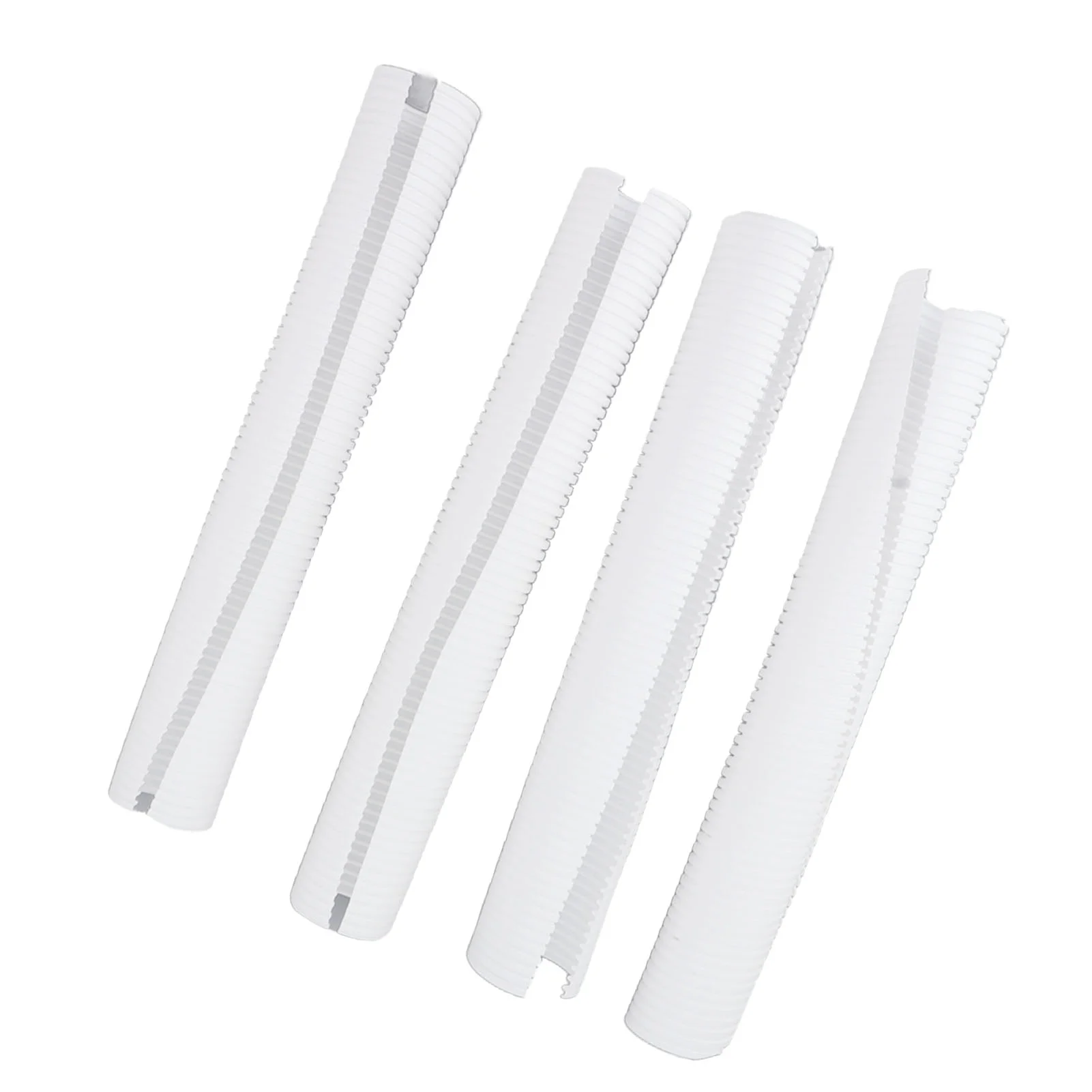 YUMILI Tree Trunk Protector Reusable Sapling Protector Plastic Tree Bark Protector Wrap Grow Tubes White Tree Guards Wraps for Enhanced Tree Bark Protection(4件套)