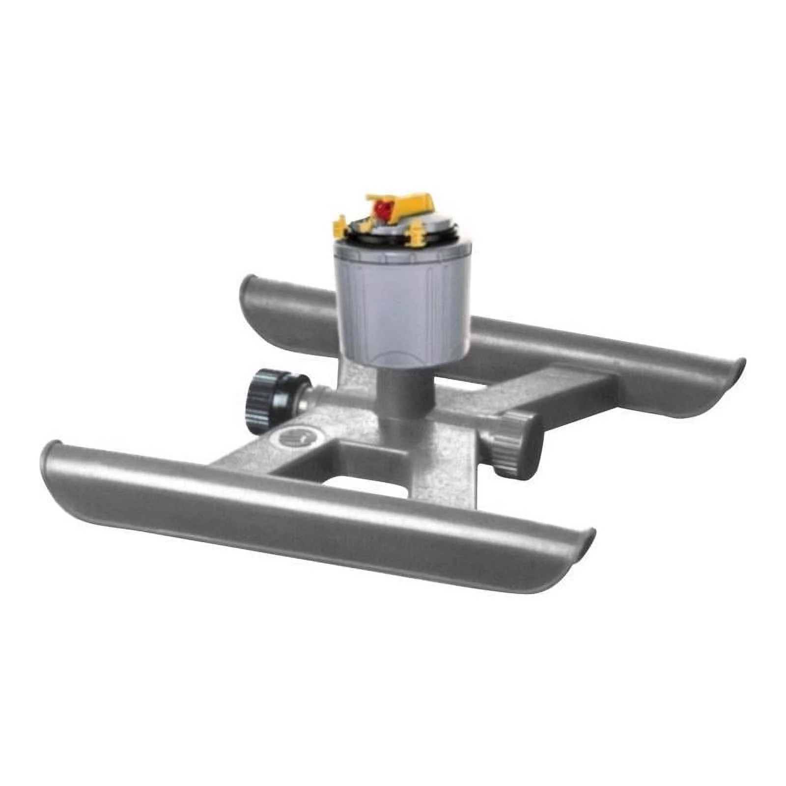 1 Pc, Quality Valve And Sprinkler Plastic Sled Base Impulse Sprinkler 5024 Sq Ft 1 Pk