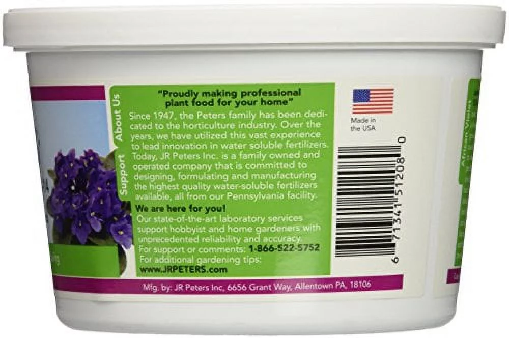Jack's Classic African Violet 12-36-14 - 8oz Tub
