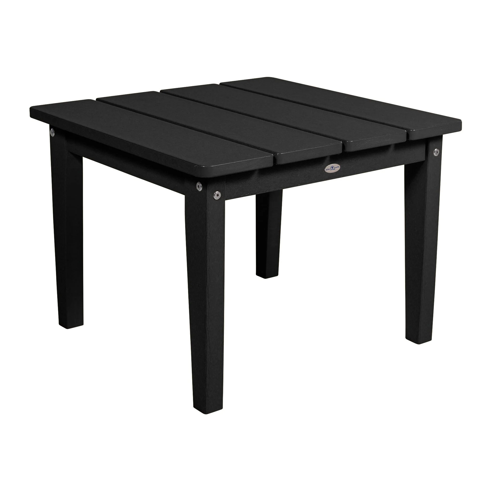 highwood Bahia Verde Cape Adirondack Large Side Table Black Sand