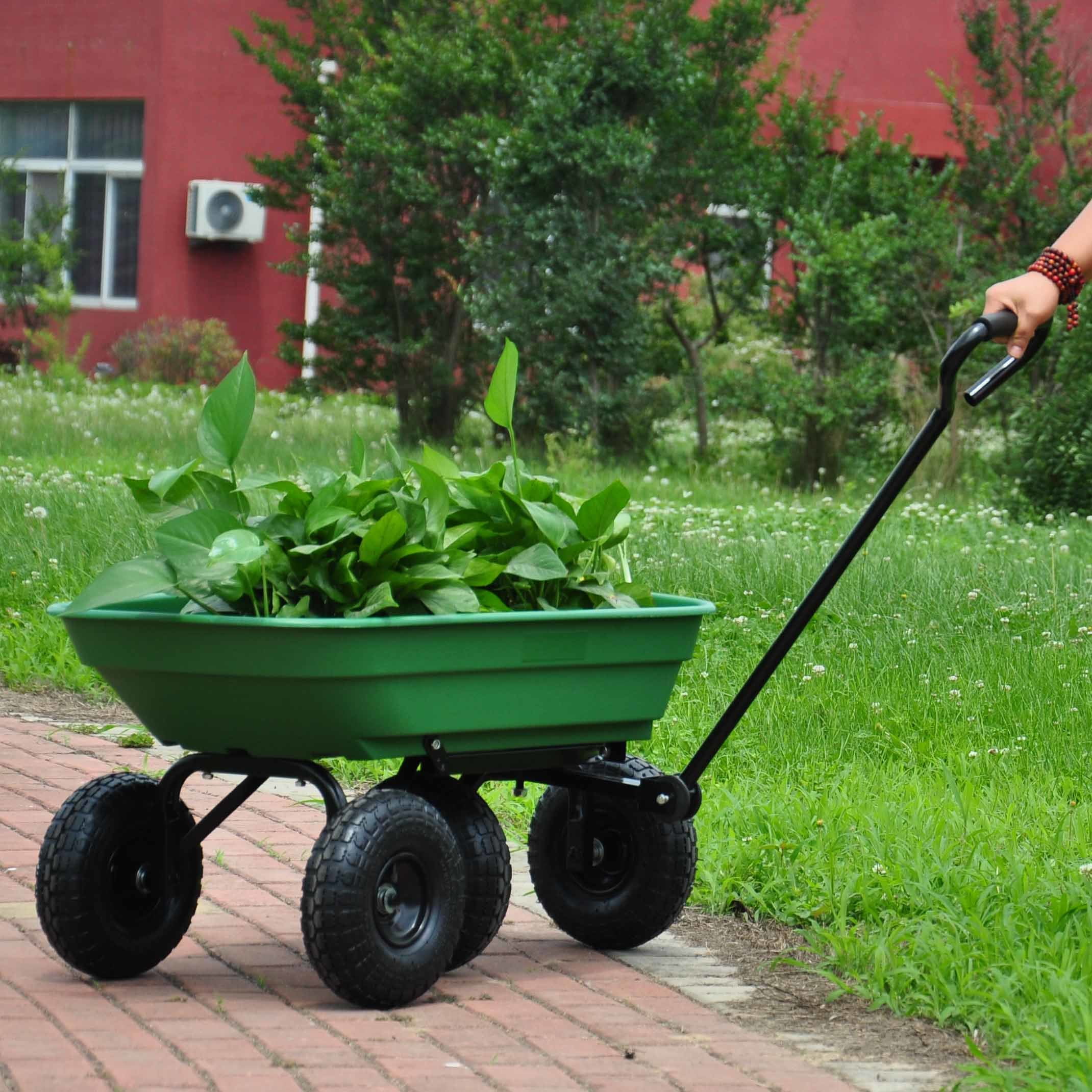 Poly Garden Dump Truck - 30.08 - Simplify gardening with our versatile dump truck!