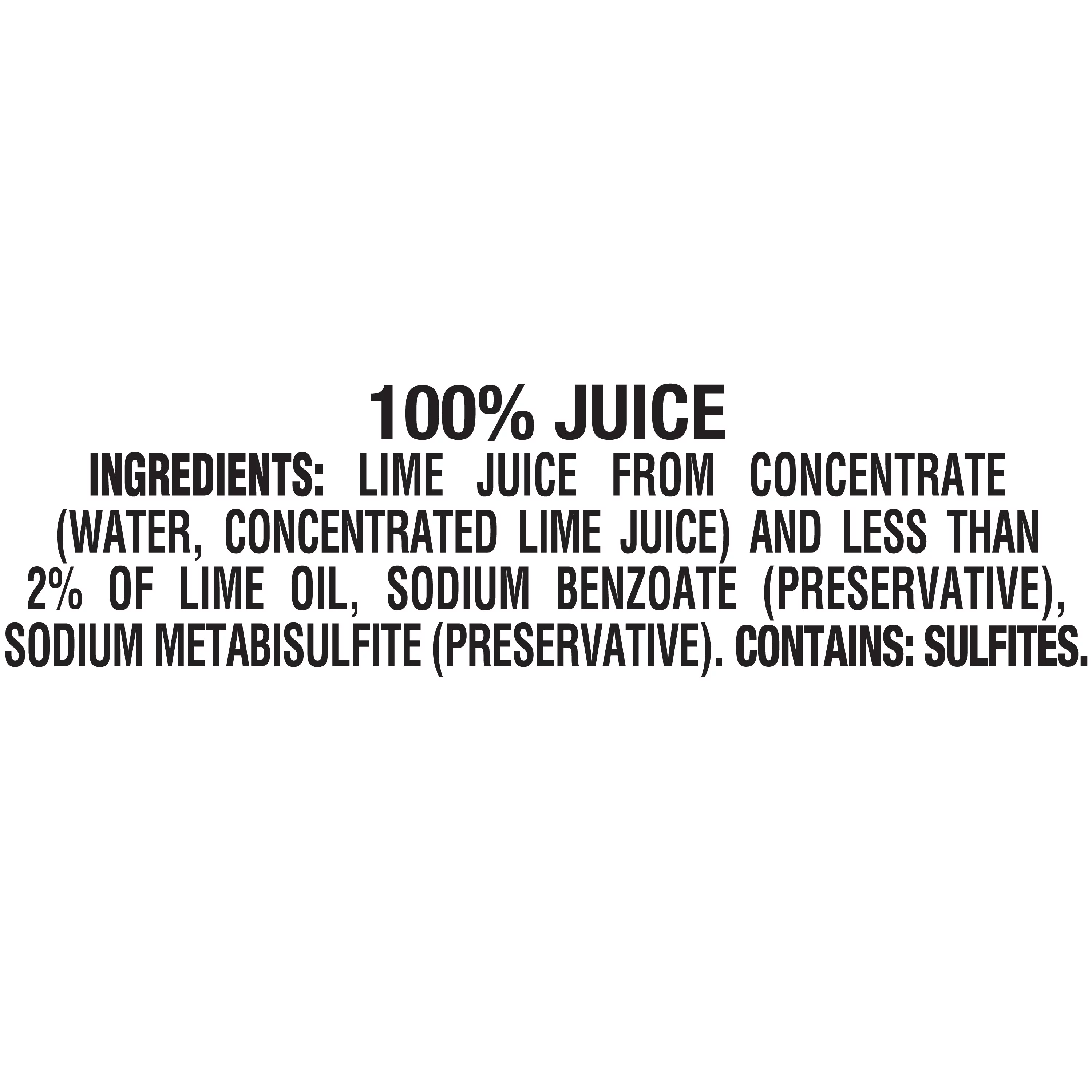 ReaLime 100% Lime Juice, 4.5 fl oz