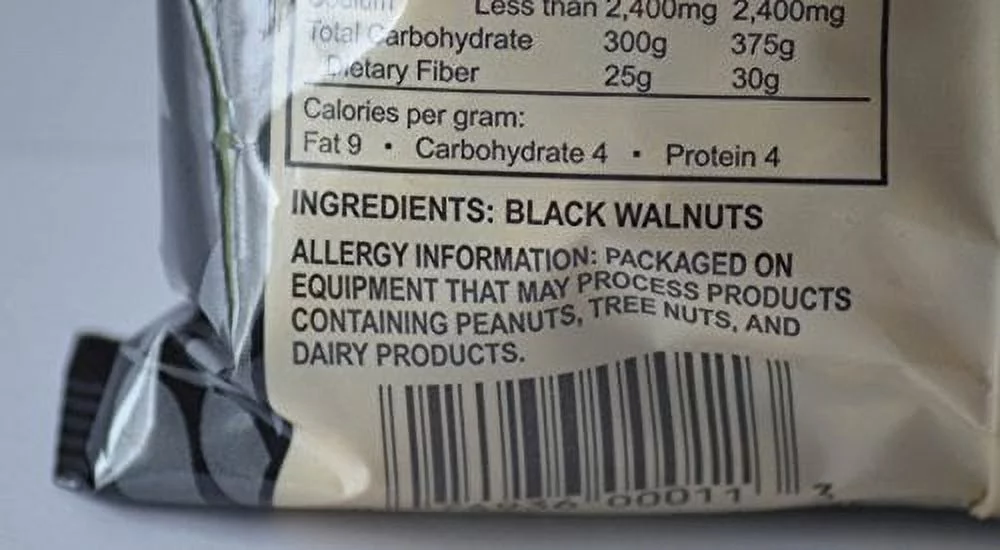 Hammons Fancy Large Black Walnuts, 8-Ounce Bag