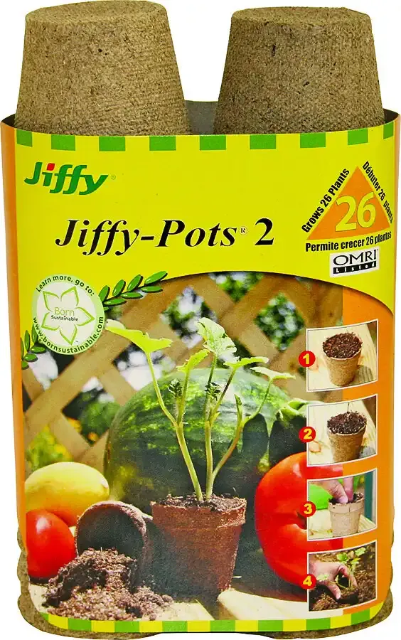 Ferry Morse JP226 Jiffy Biodegradable Seed Starting Jiffy-Pots