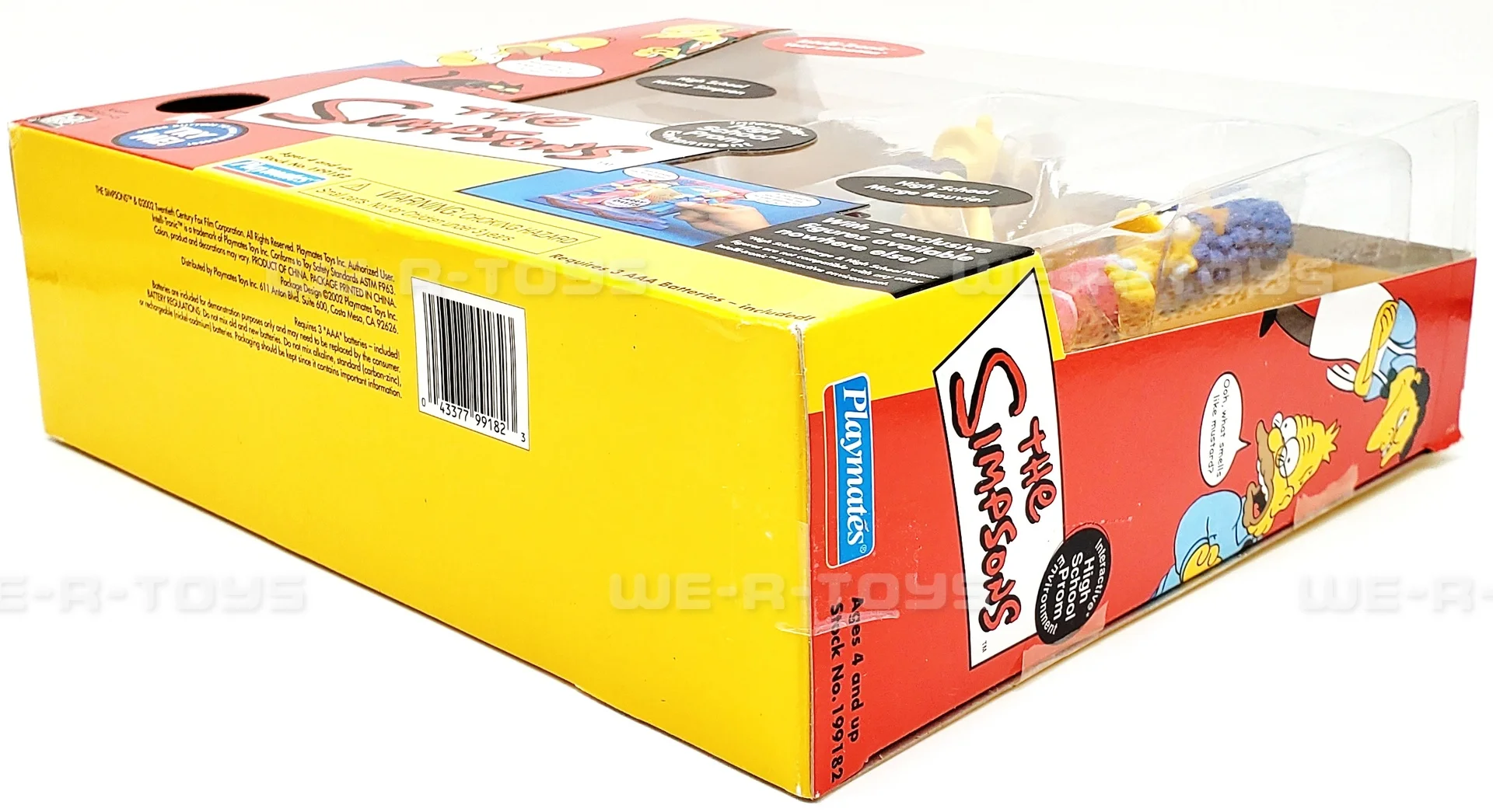 The Simpsons Exclusive Playset High School Prom with Homer and Marge