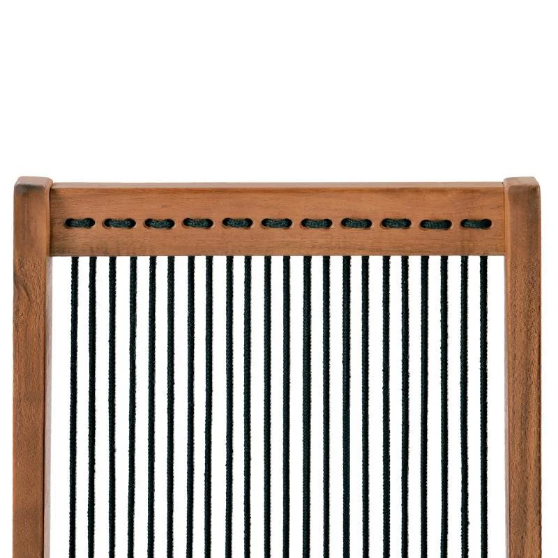 YPDCHB folding roping wood chair