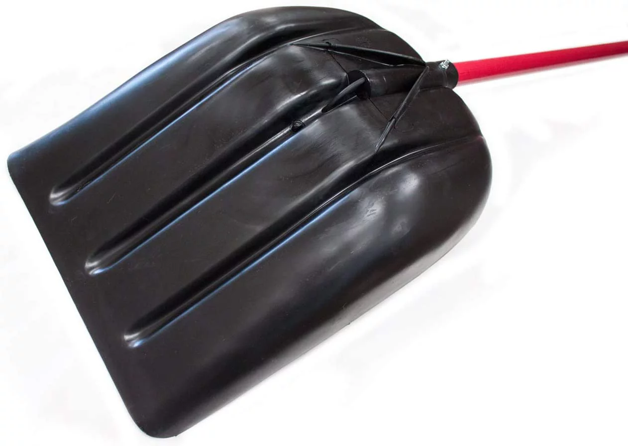 Bully Tools 92400 Snow/Grain Shovel. Fiberglass Dgrip Handle.