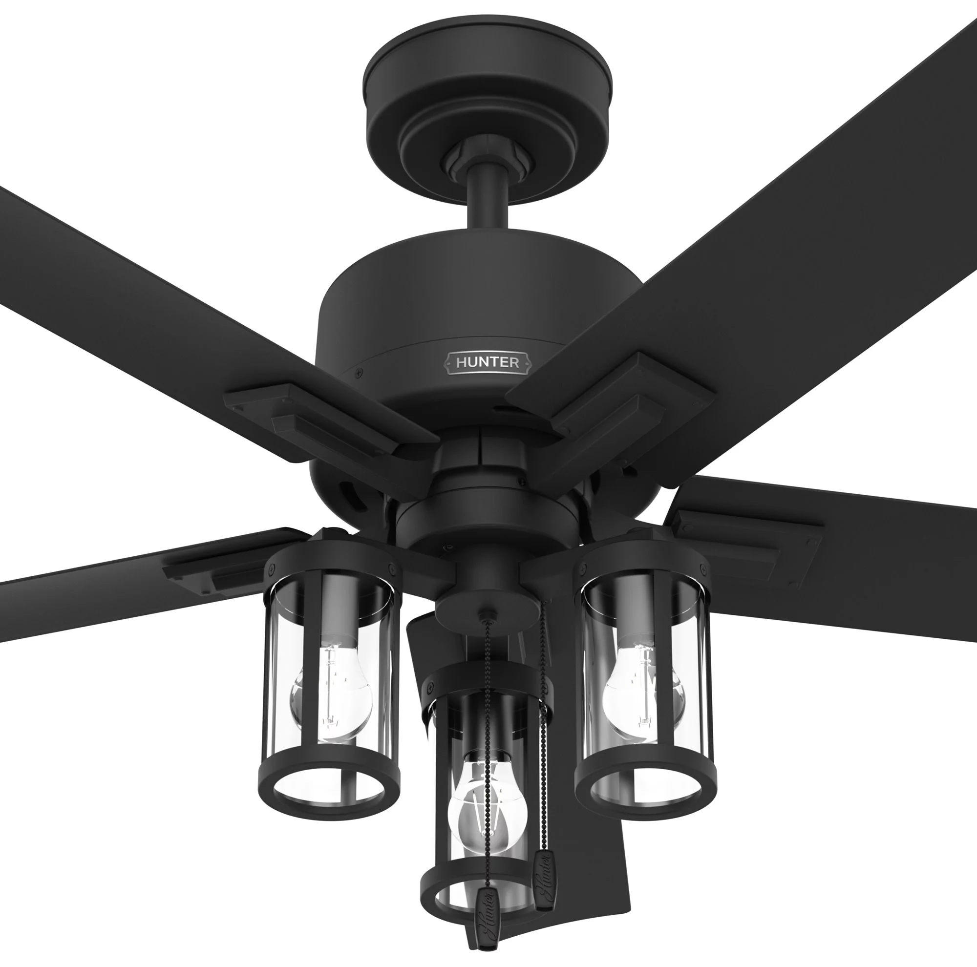 Hunter Fans - Lawndale - 5 Blade Ceiling Fan with Light Kit and Pull Chain In