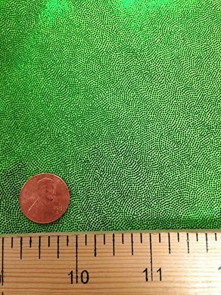 Shiny Finger 4-Way Stretch Heavy Nylon Spandex Fabric (Lime)