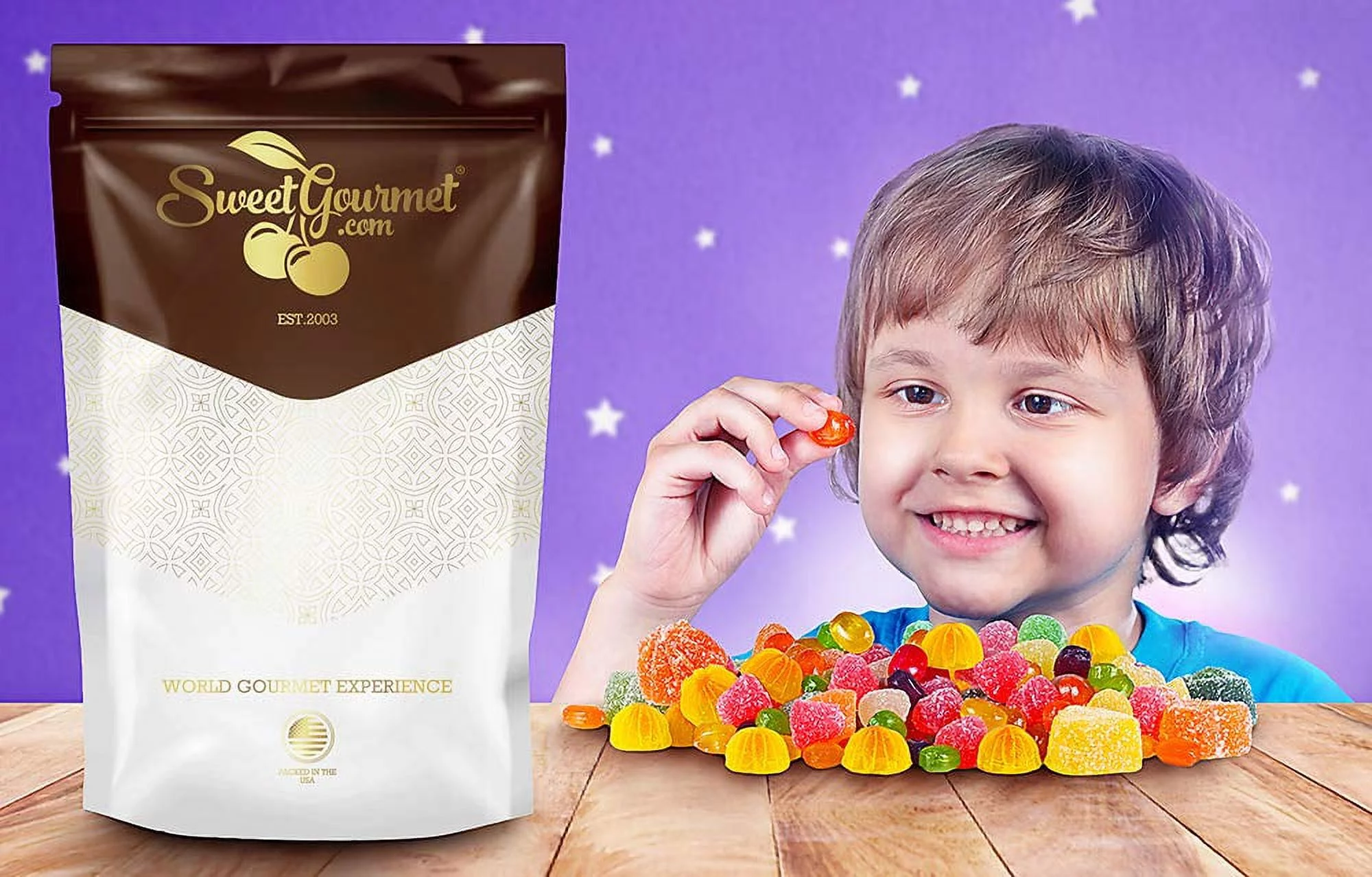 SweetGourmet Cry Baby Guts | Extra Sour Candy Filled Dubble Bubble Gumballs | Kosher | 5 pounds