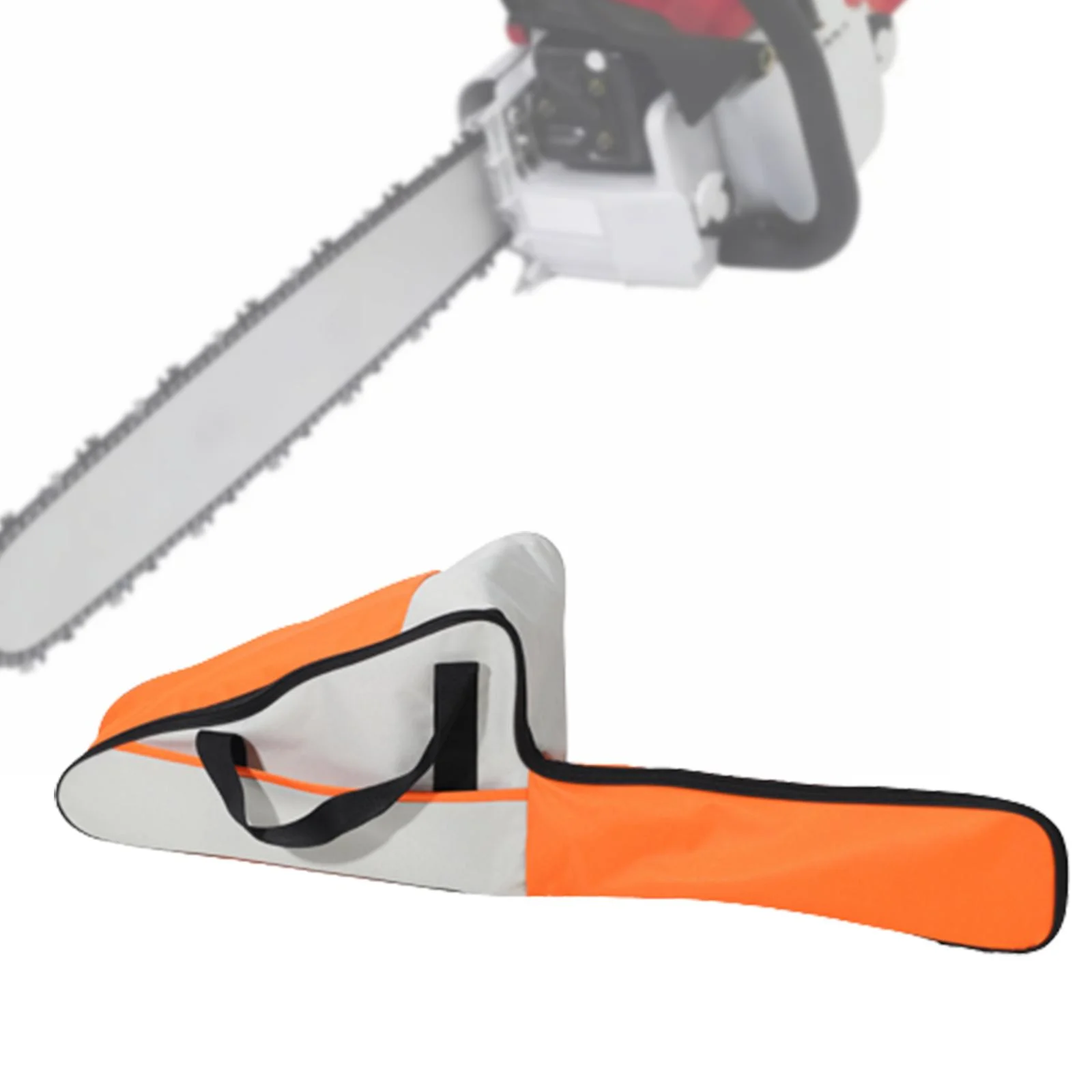 Saw Case Garden Tool Bag Waterproof with Handle and Zipper Saw Carrying Case Yellow