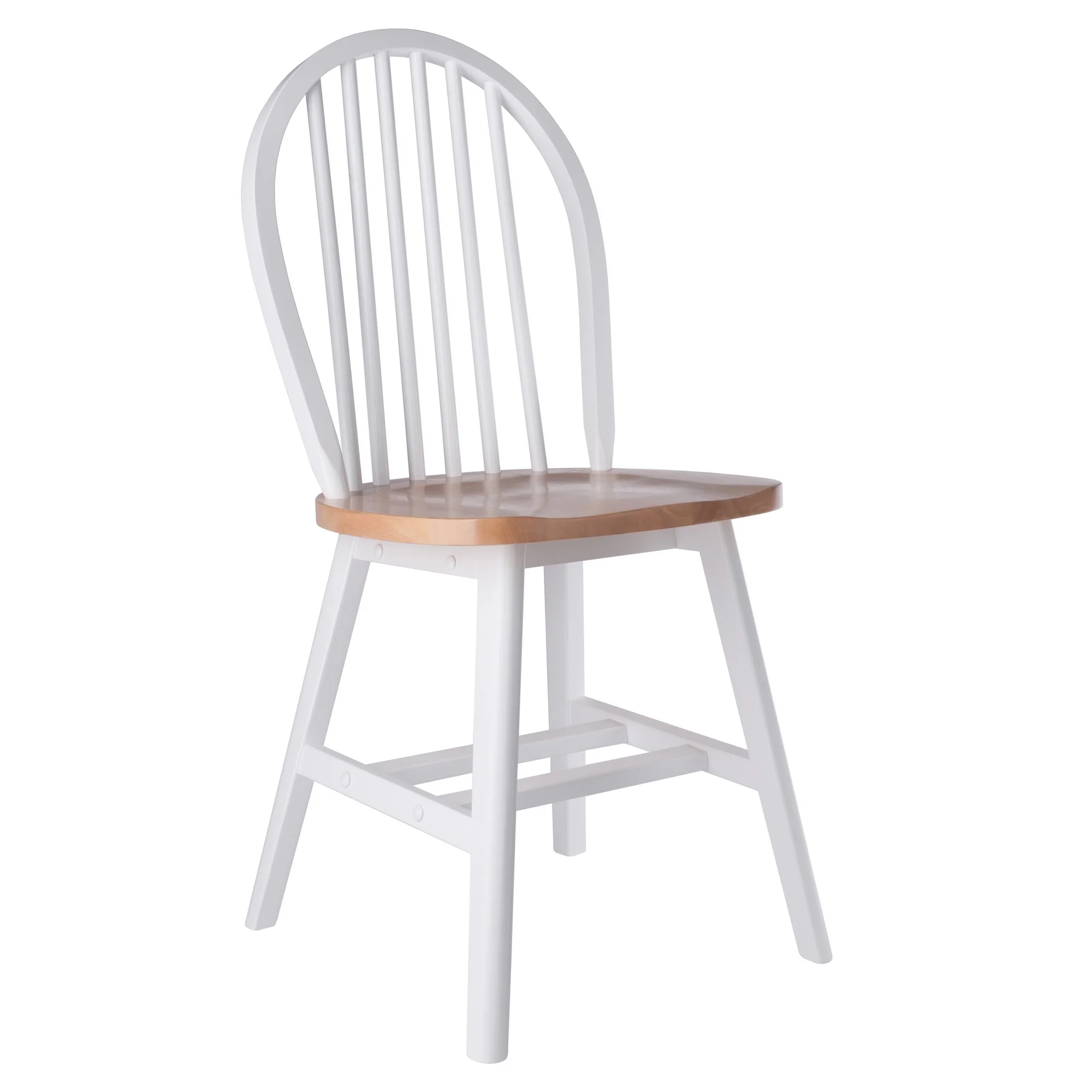 Winsome 2-Piece Chair Set - Natural White - 33.07 - Timeless Elegance & Durability