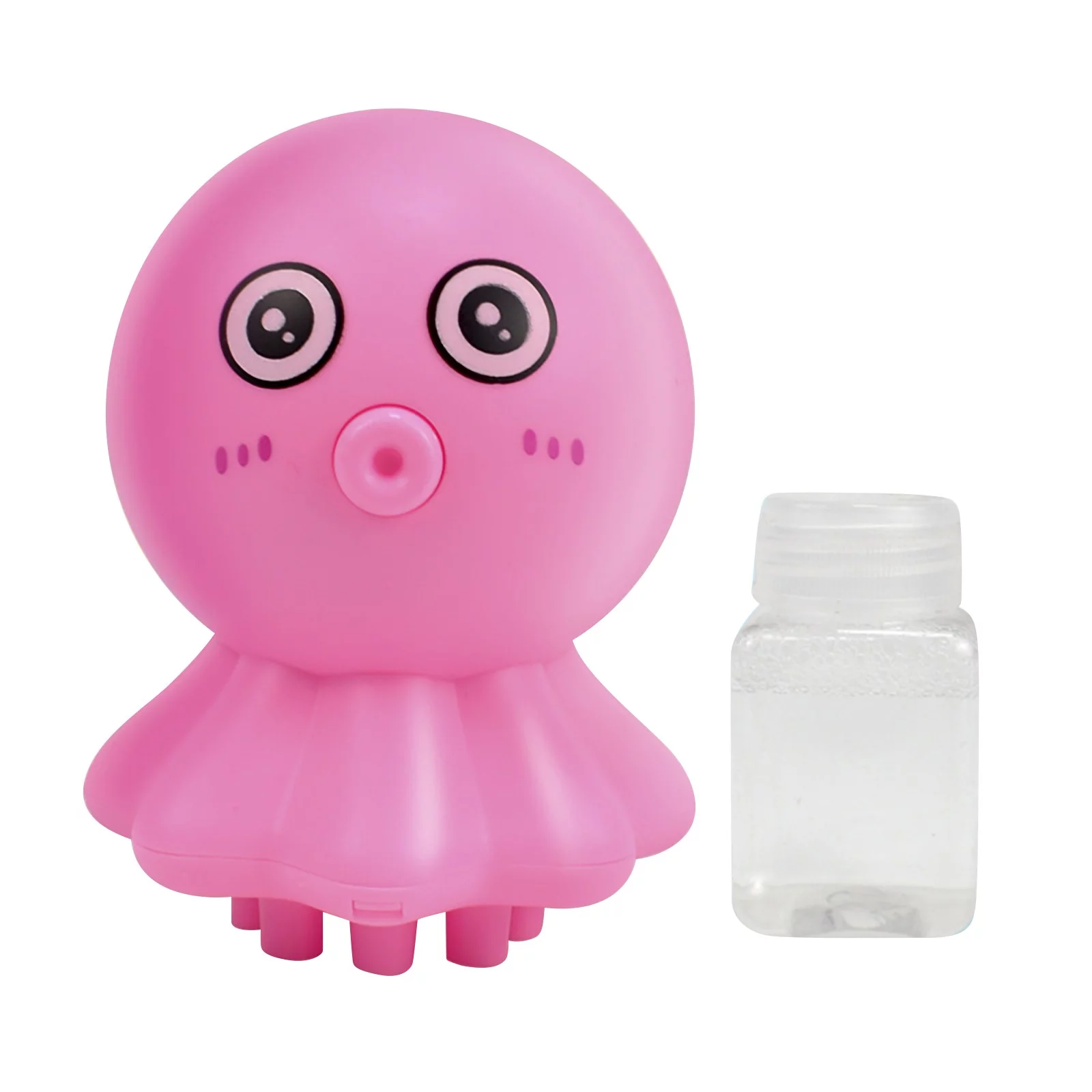 Toys For Toddler Boy Girls Bubble Maker Blower Machine For Kids Outdoor Outside Play 10ML Kids Outdoor Activity Center Bubbles Pack Champagne Bubbles Bubble Blower Wand Set Elastic Smog Bubble