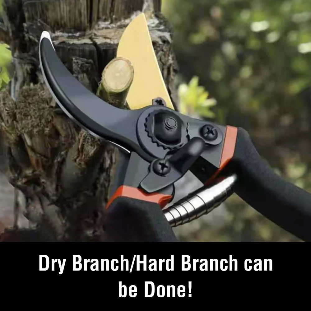 Nebublu Garden scissors,Branch Fruit Shears Thick Branch Fruit Scissors Thickened Steel Thickened Steel Thick Purpose Nursery Branches Steel Thick Branch Nursery Branches Flowers Rookin Maiju Huiop