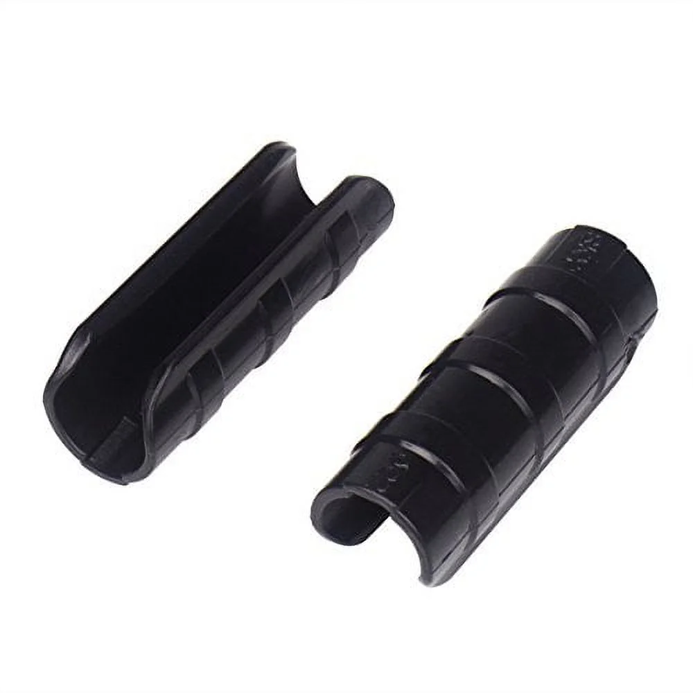 20pcs 32mm Black Rod Clip Plant Greenhouse Hoops Plastic Film Garden Support Frame Grow Row Plant Cover Netting Tunnel Fixed Pipe Clamps