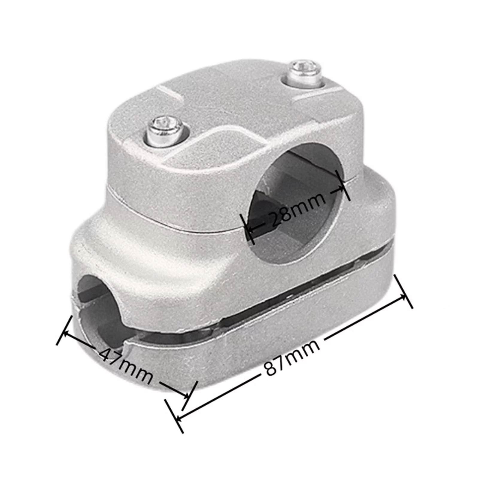 String Trimmer Fixed Seat Connecting Adapter for Petrol Electric Strimmer 28mm