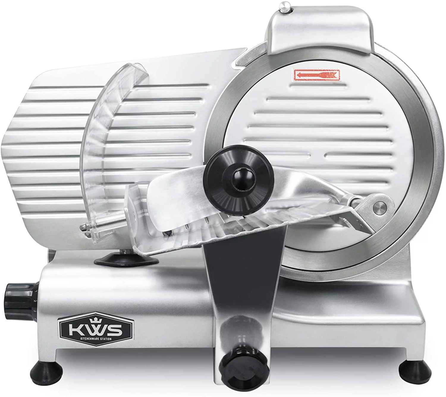 Kitchenware Station Premium Commercial 320w Electric Meat Slicer 10