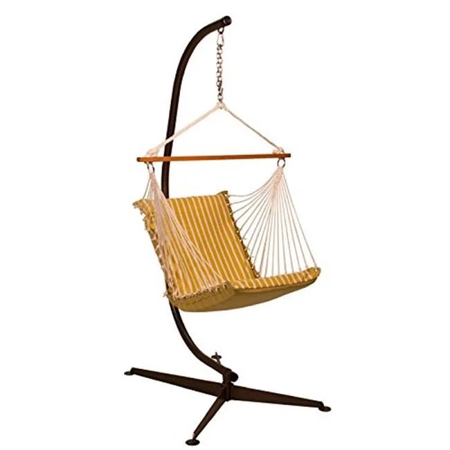 Sunbrella Soft Comfort Hanging Chair, Blue - Regatta