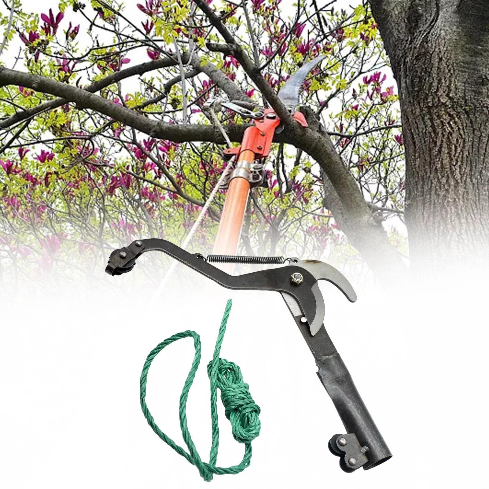 High Altitude Pruning Shear Fruit Picker Garden Tools Garden Trimmer Tool Garden Black