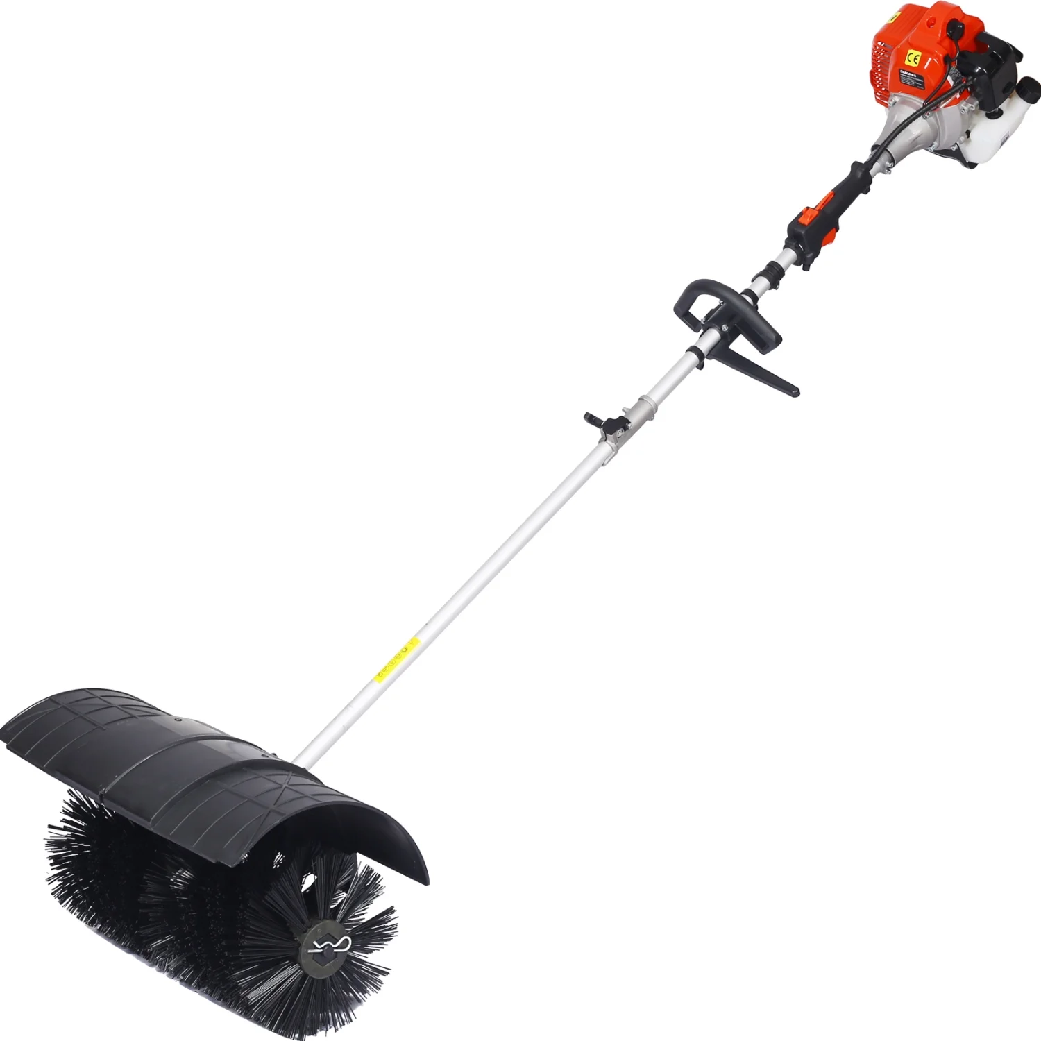 snow sweeper GASOLINE POWERED BROOM SWEEPER 52CC 2 STROKE  BROOM BRUSH 21x10” EPA