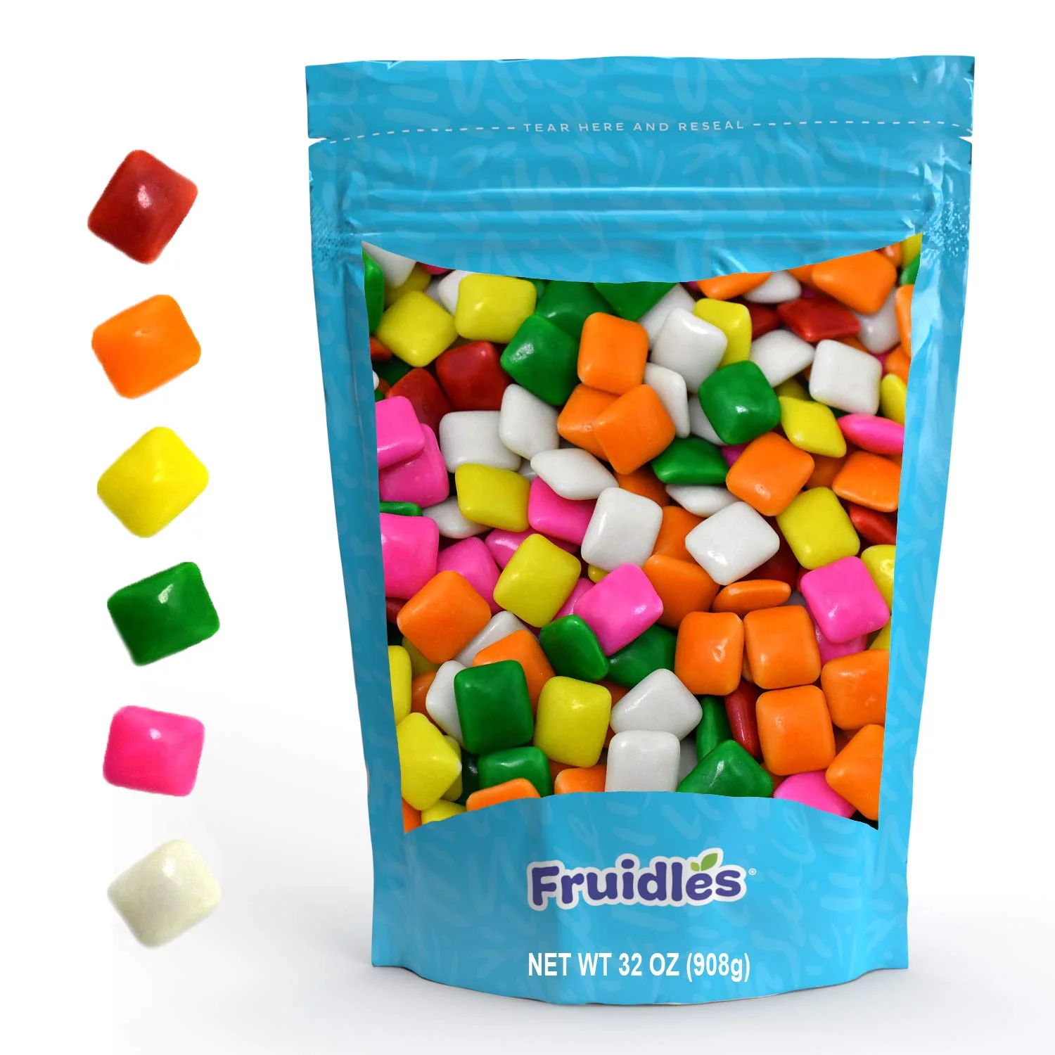 Chiclets Gum Chicle Tabs, Candy Buffet Treats, Machine Size Refills, Kosher Certified Parve (Mixed Fruit Flavor, 2 Pounds)