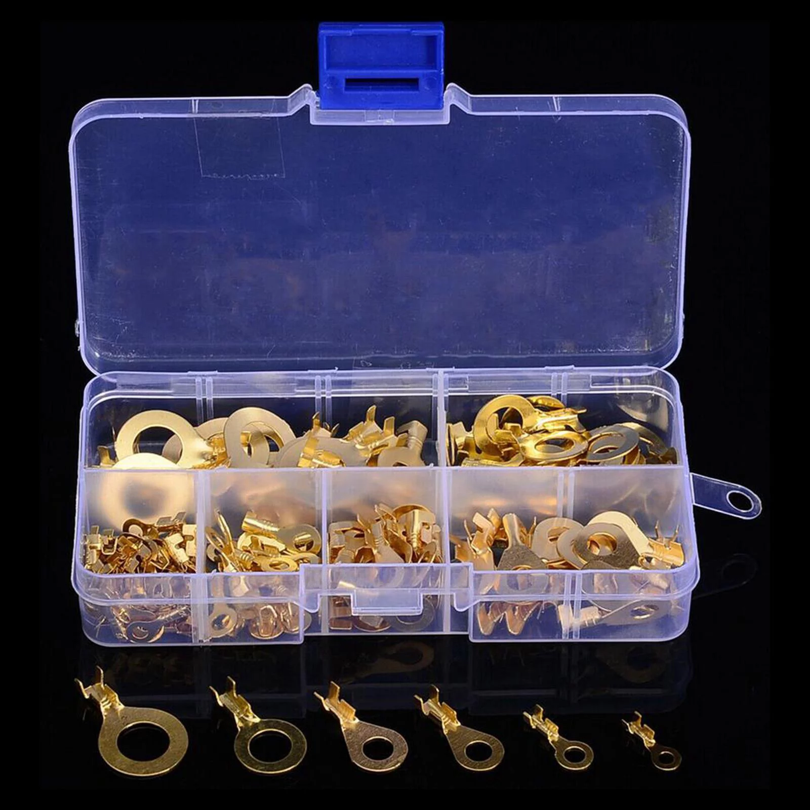 jiaping tachiuwa 150pc/set Type Terminals Spade Electrical Kits with Storage