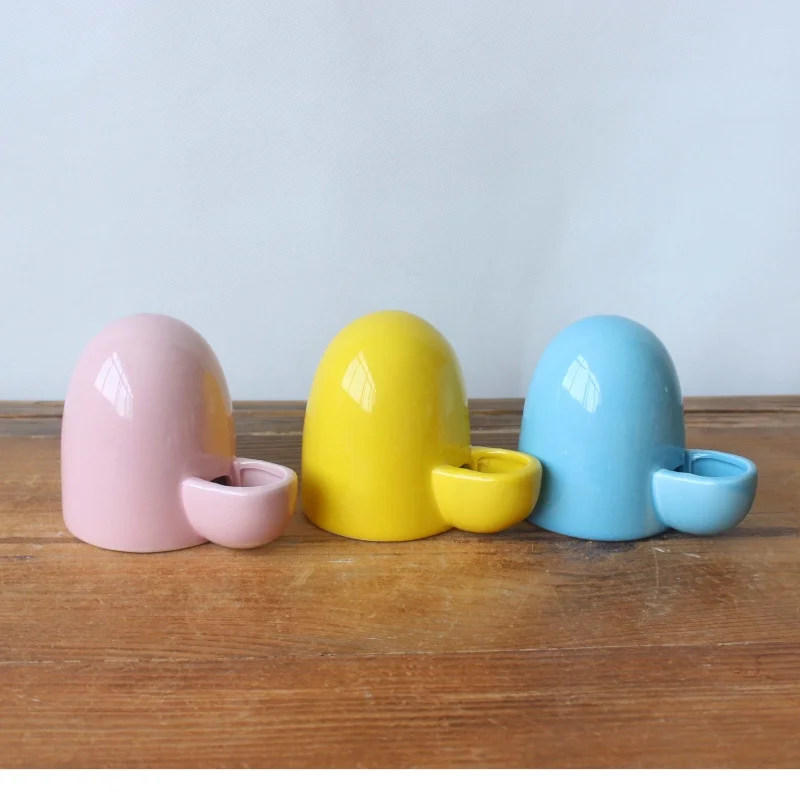 LivNxt Ceramic Pet Water Fountain, Home Pet Feeder, Hedgehog Waterer