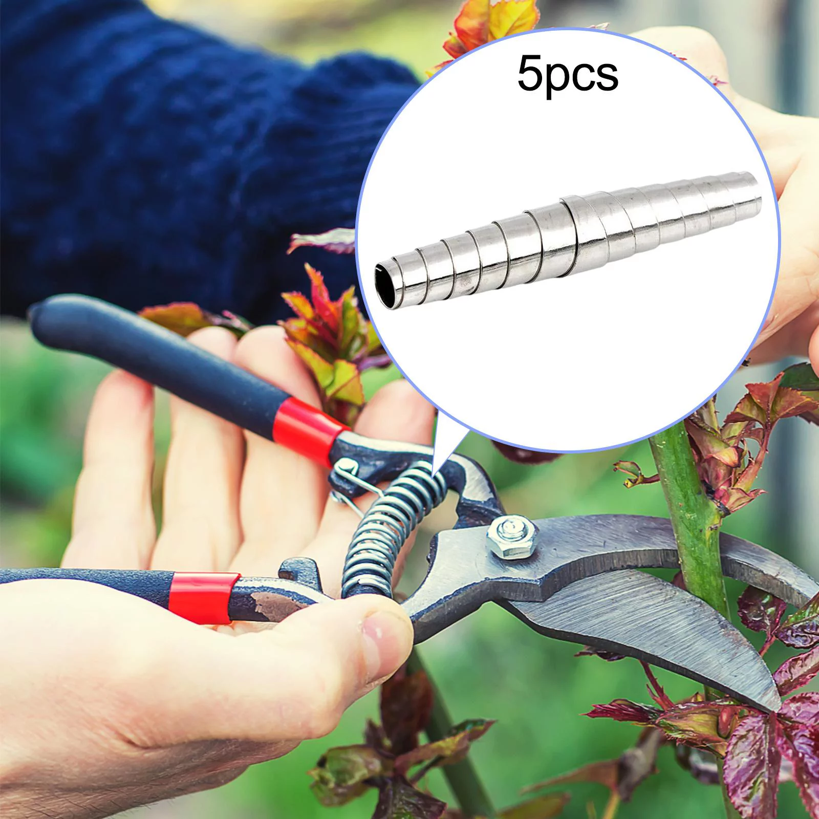 5 Pieces Volute Secateur Springs Hand pruners Spring 5.8cm for Gardening Tool