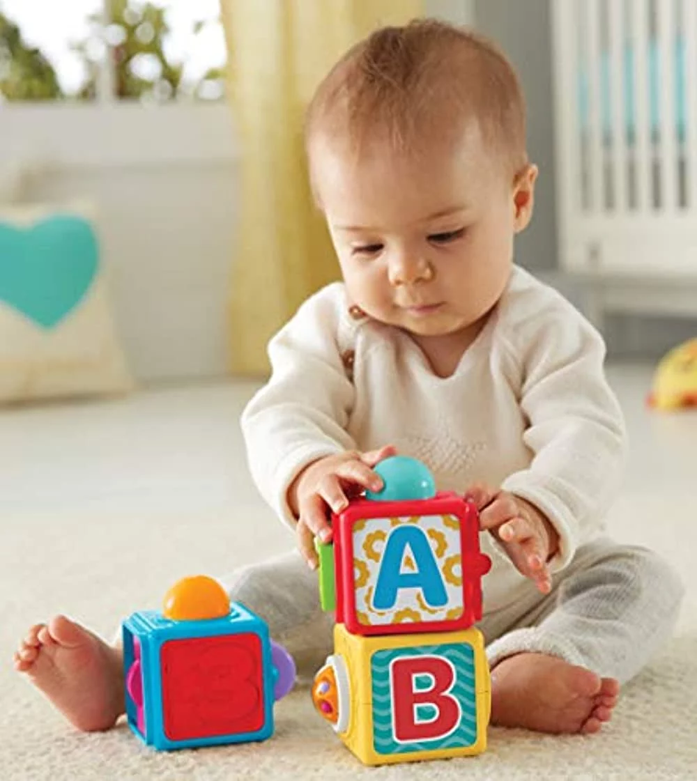 fisher-price stacking action blocks