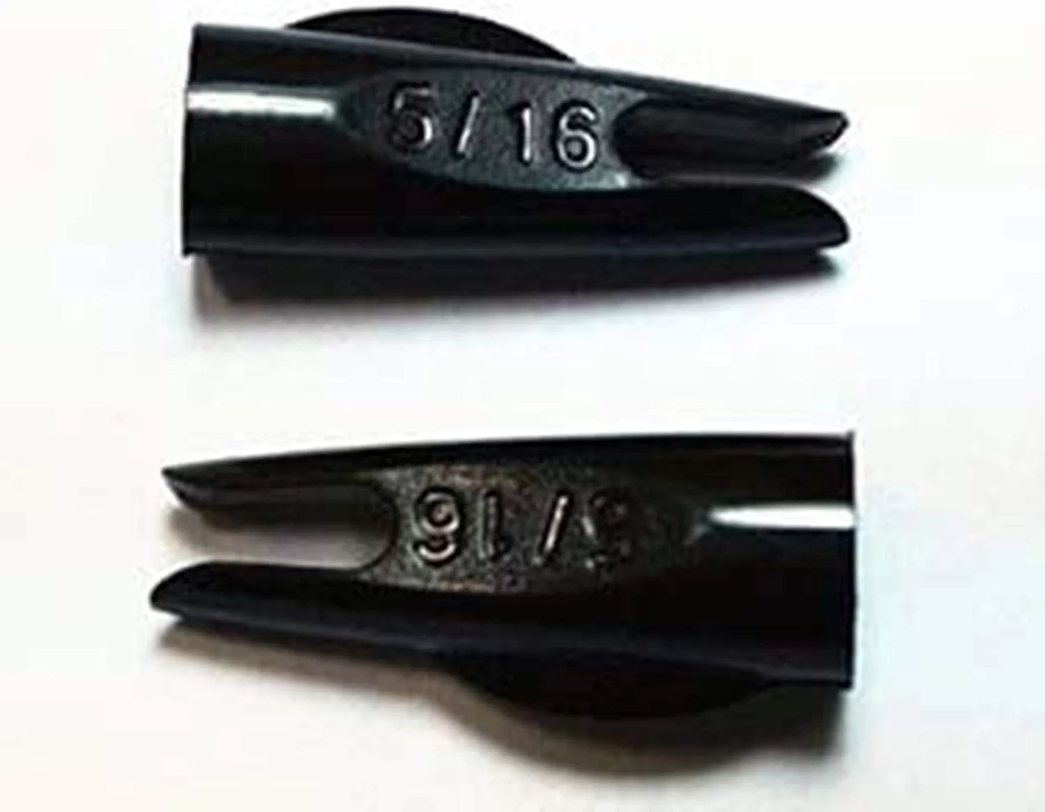 GPP Classic Nock (100 Count) for Wooden & Bamboo Arrow 5/16,Black