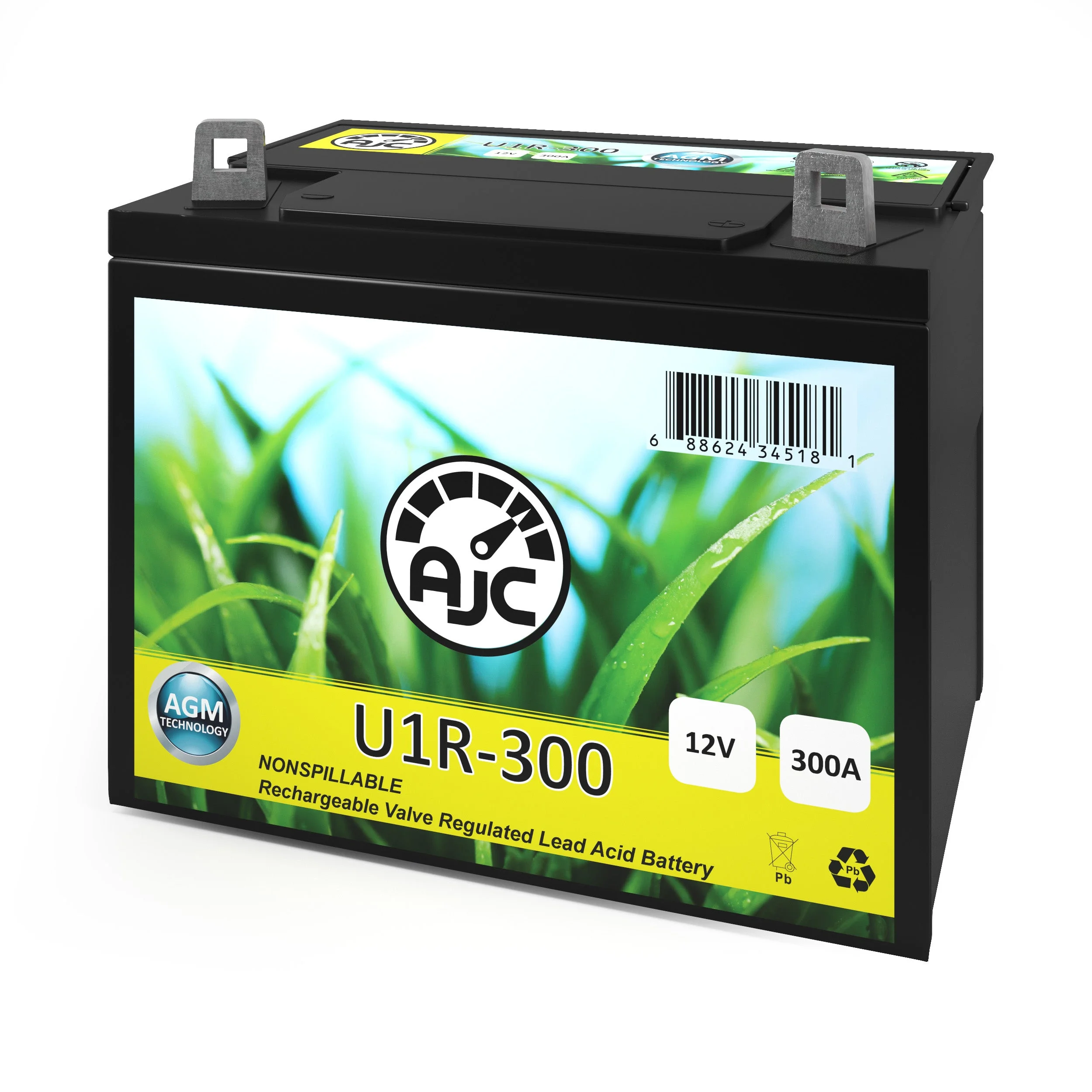 Dixon ZTR 5022 Zero-Turn U1R Lawn Mower and Tractor Battery - This Is an AJC Brand Replacement