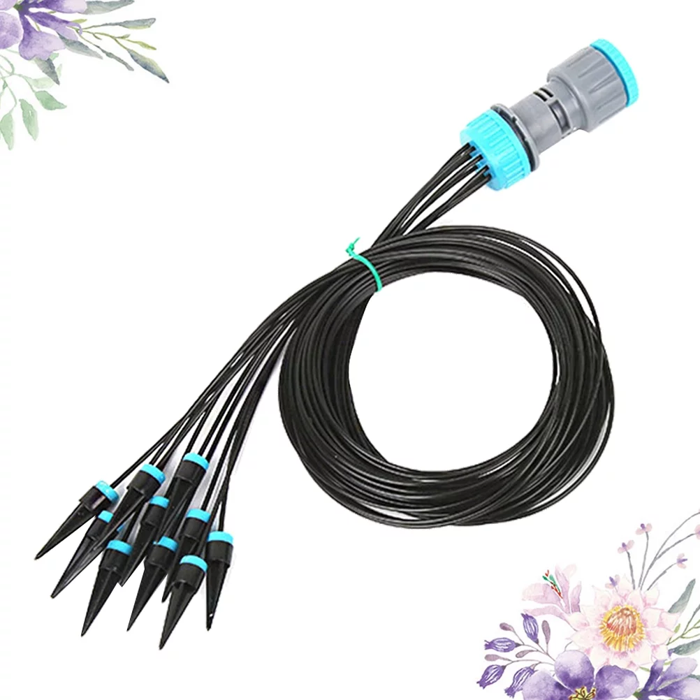 Guichaokj Automatic Watering Drip Irrigation System Kit Gardening Drip Irrigation Set Watering Tool for Home Store Yard Use (Sky-blue)