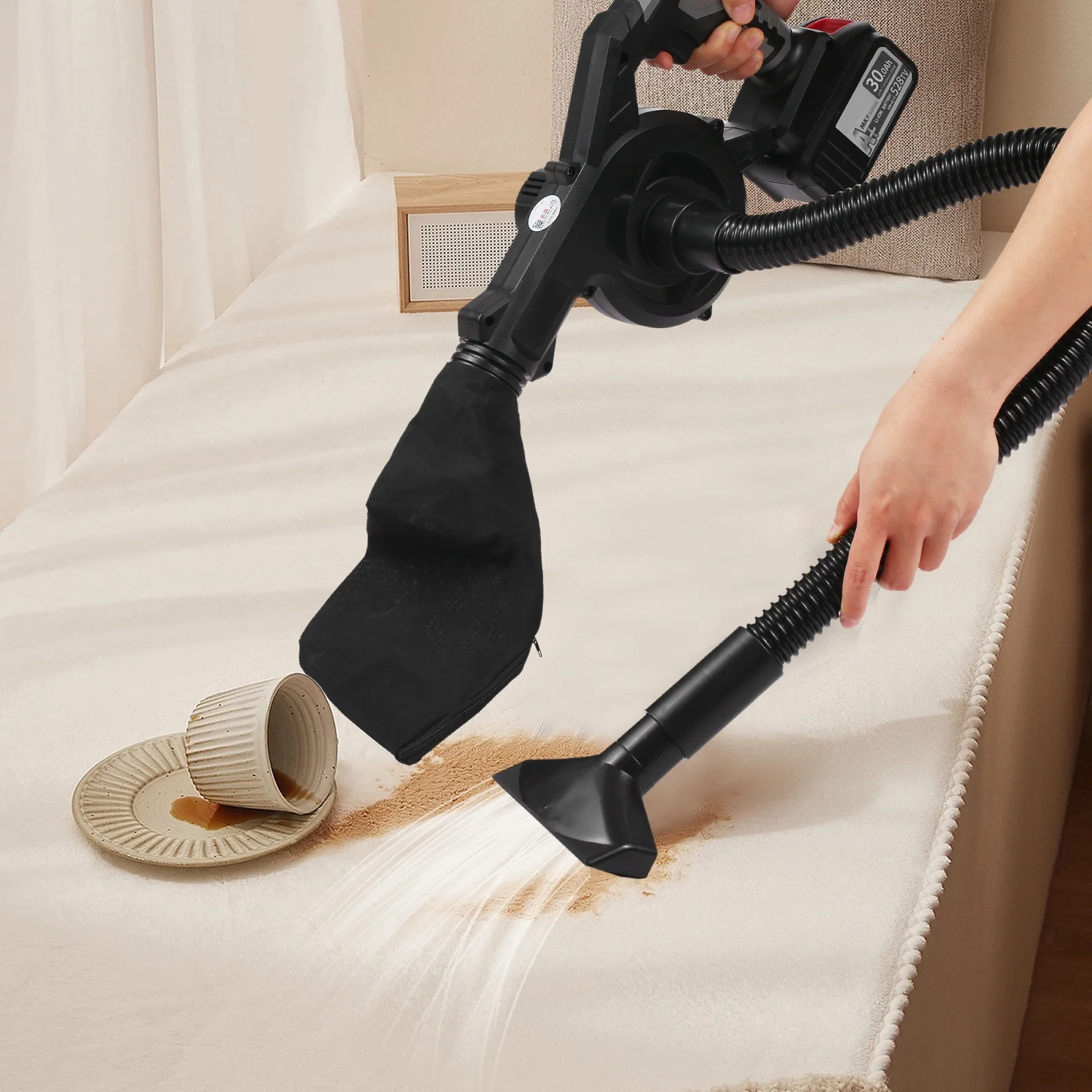 Blower,21v 6.0a Air Blower Computer Dsfen Tool Kit Blower Computer Cleaner 6.0a 2 Blower Cleaner Tool Kit With Suction And Air Blower Computer Cleaner