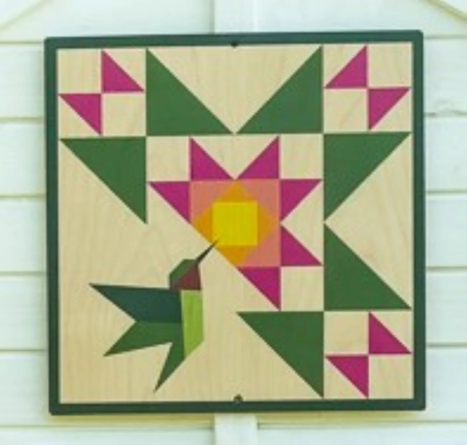 Zylina Greenhouse & Garden Art - Hummingbird Quilt