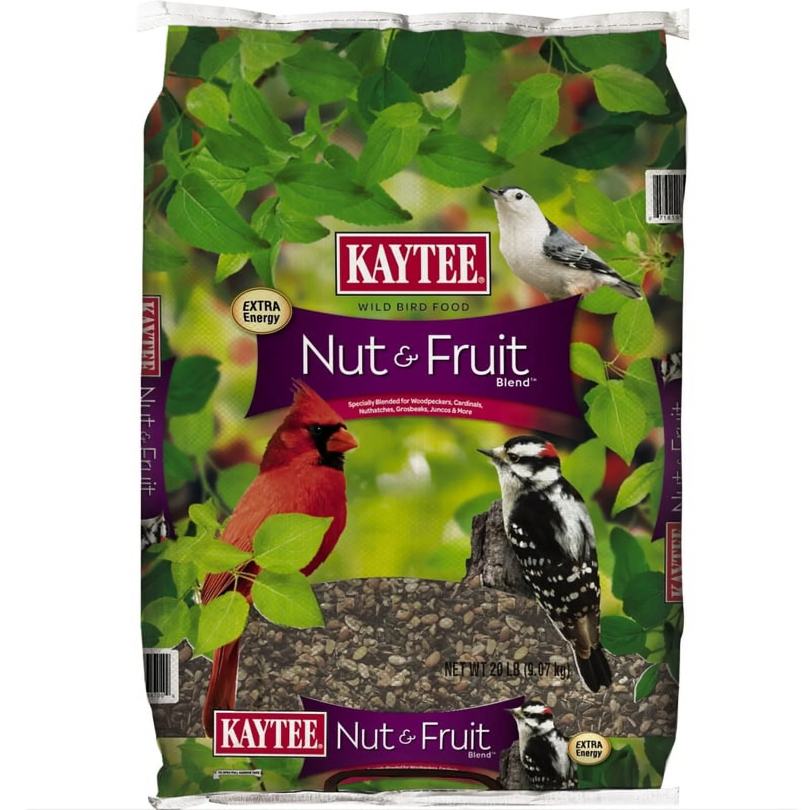 Kaytee Songbird Nut & Fruit Wild Bird Food 20 lb