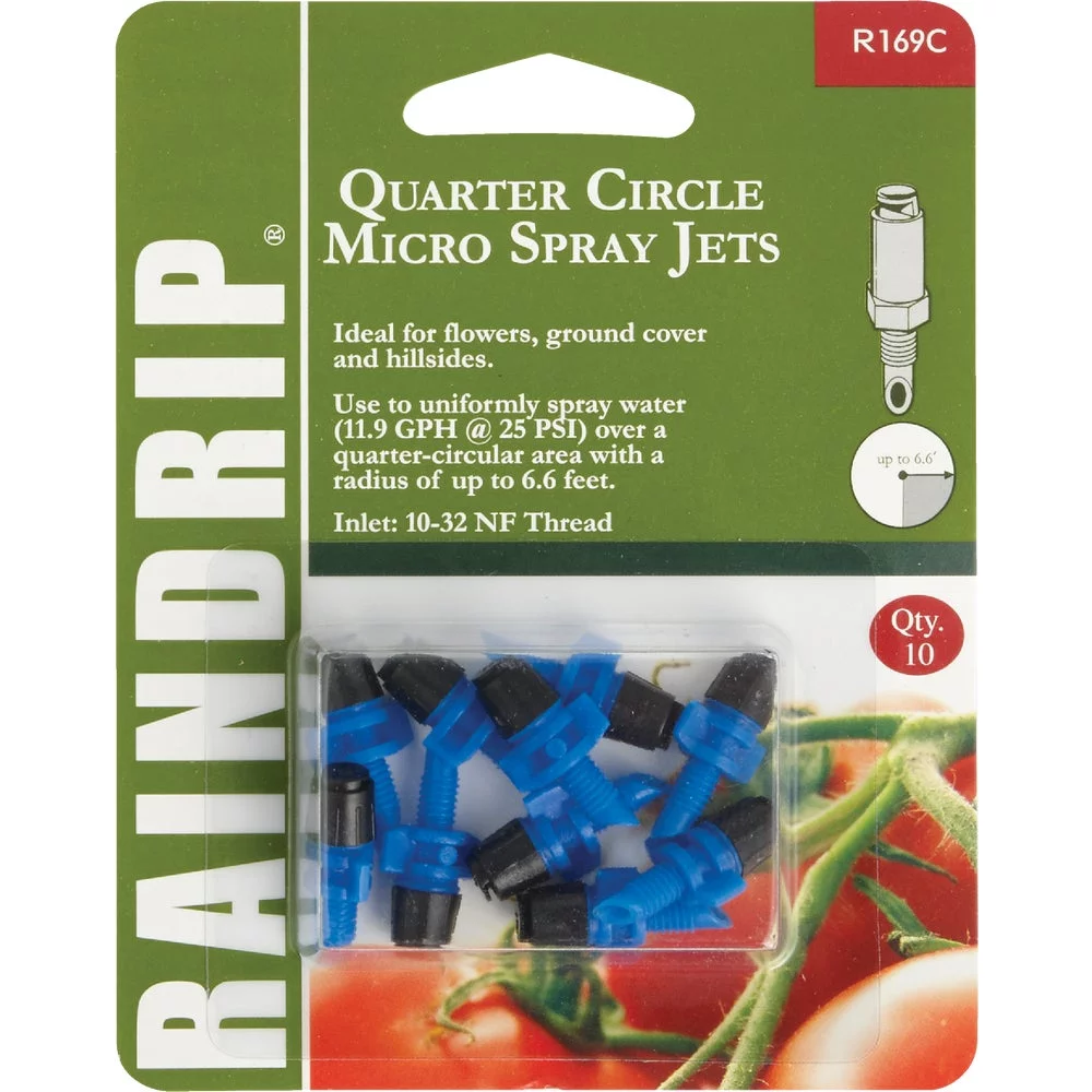 1PACK Raindrip Quarter Circle Micro Jet Sprayer (10-Pack)