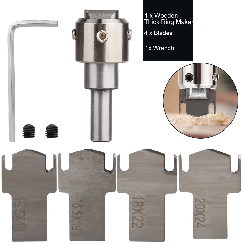 Multifunction Wooden Thick Ring Maker High Speed Steel Drill Wood Tools Spade Drill Bits Household Garden Tools