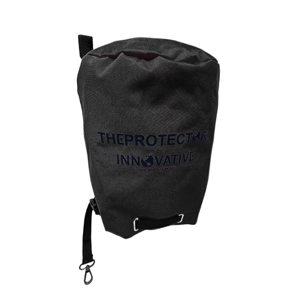 Trimmer cover, trimmer wrap, weed whacker cover, weed eater wrap (BLACK)