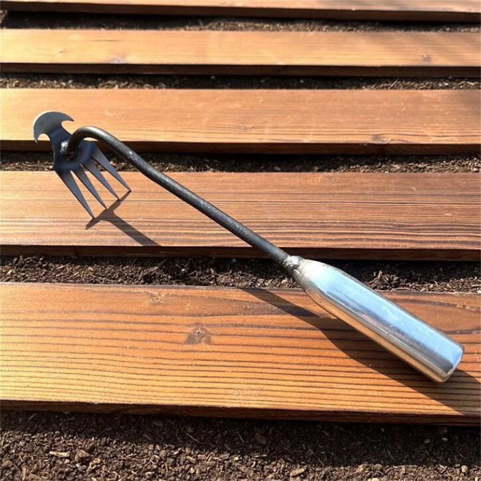 Hoe Weeding Artifact Tools Garden Hoe Rake Steel Farm Tools Small Hoe Loosen The Soil Wild Vegetables