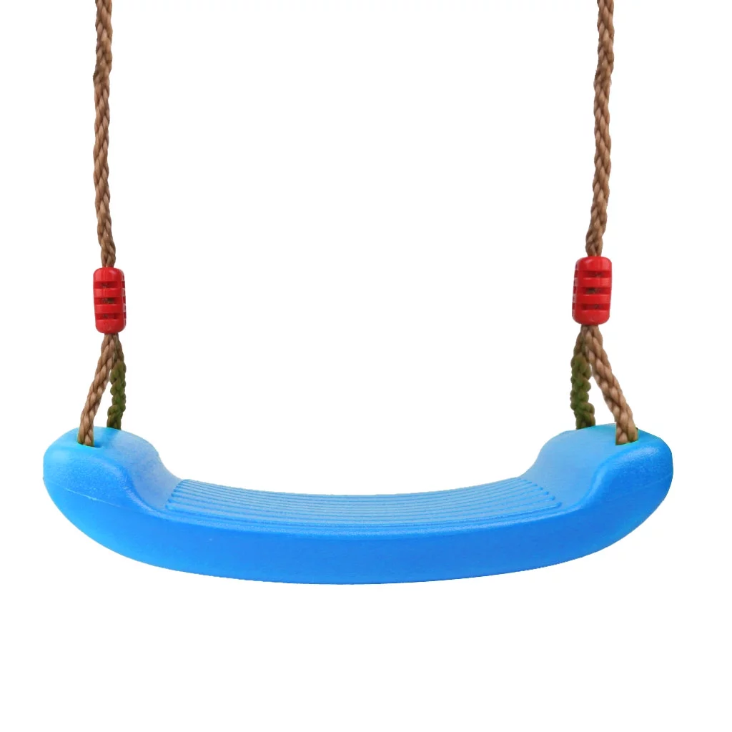 Strong Swing Seat with Adjustable Rope Set Playset Kids indoor and outdoor garden and park Playground interesting