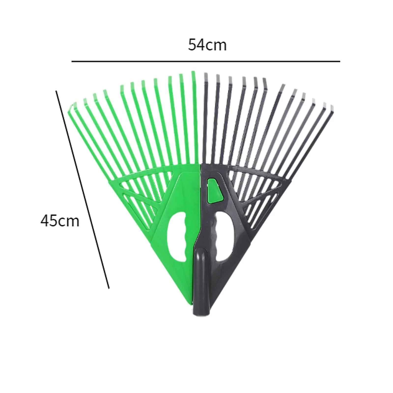 simhoa Shrub Rake, Leaf Rake, Roughening and Leveling Garden Rake, Camp Rake for Flower Beds Garden Sweep Gardening Mulch Courtyard