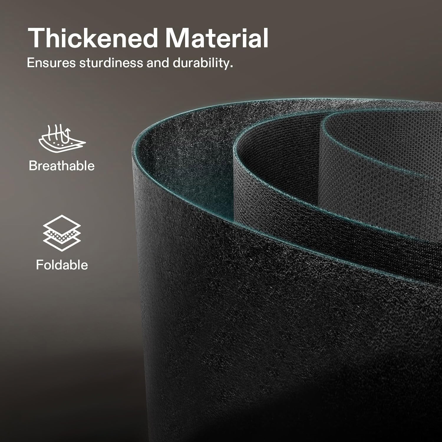 SUSWIM 12-Pack 7 Gallon Grow Bags Heavy Duty Thickened Nonwoven Plant Fabric Pots with Handles