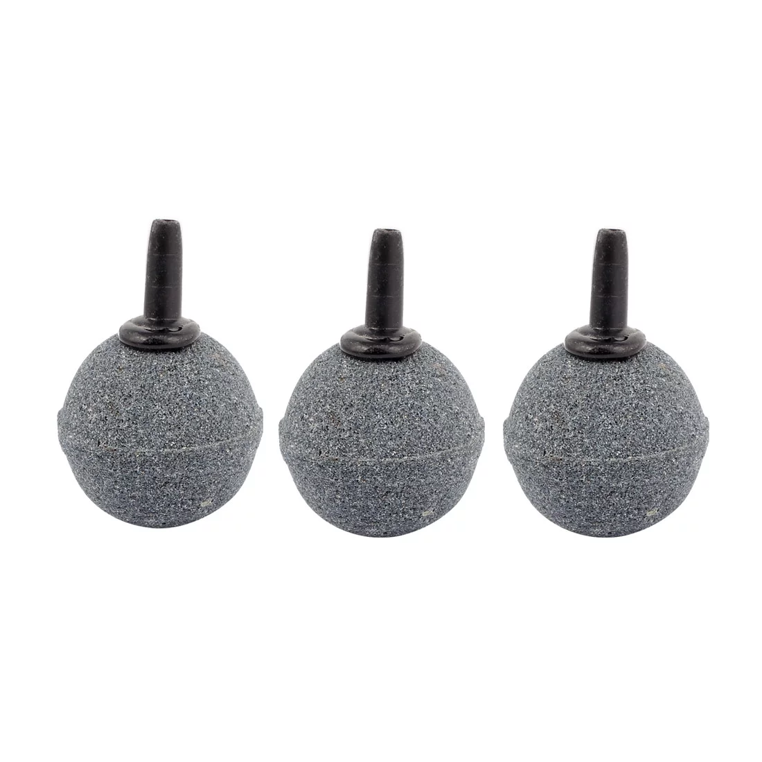 Unique Bargains Aquarium Fish Tank Bubble Aerator Pond Pump Disk Diffuser Air Stone Gray 3 Pcs