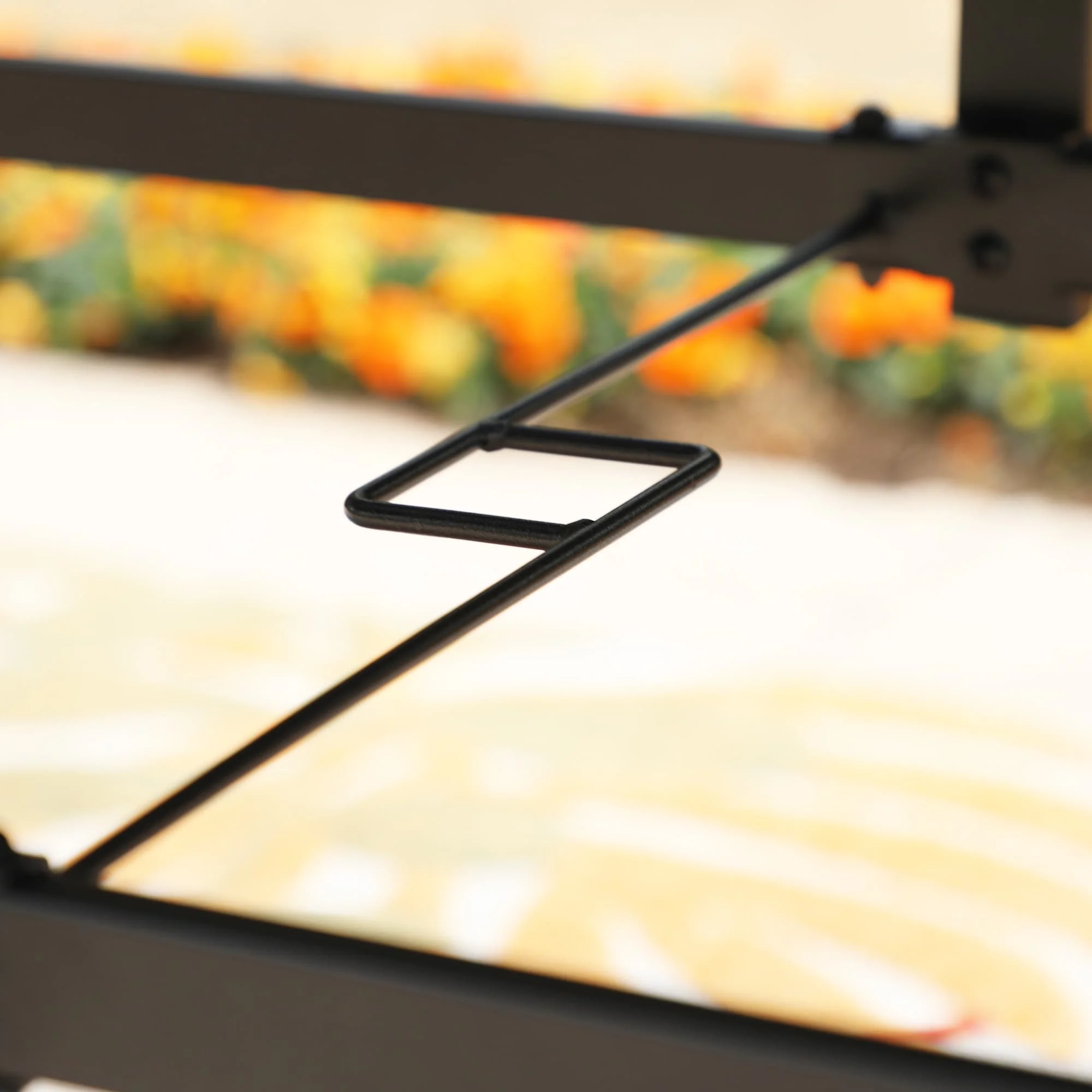 8 PCS Patio Dining Set with 13ft Patio Umbrella Beige