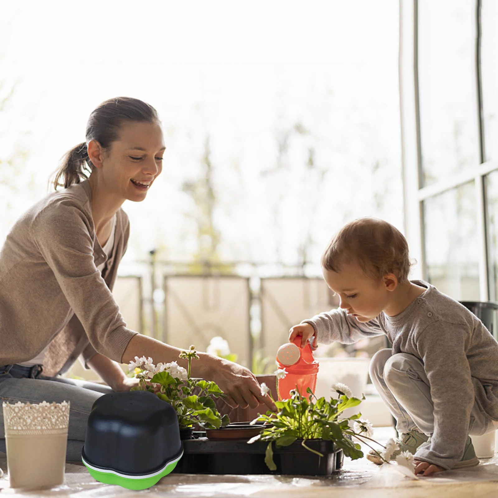 Seed Sprout Tray Growing Planter Sprout Box Permanent Hydroponics Seed Germinati